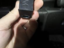 Lower middle bracket needed to be drilled out to get the hex bolt in. Too tight a fit. 