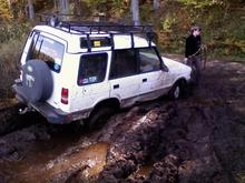 Slush Pond Rd, found a small piece of ADK sand