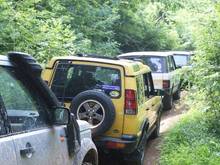 At a ROVERS ONLY event that Land Rover of Nashville held at Wooly's Offroad in Mooresville, TN. Got my first dent :)