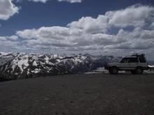 At Oh! Point along the Engineer Pass trail on June19, 2011.