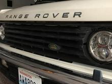 I got really fed up with the yellow candles attached to the front of the Range Rover that Land Rover mistook for headlights so replaced the OE lights with a set of LEDs from JW Speaker.