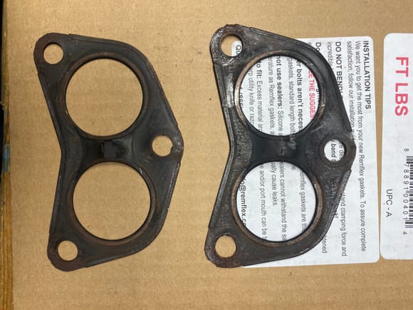 The old gaskets