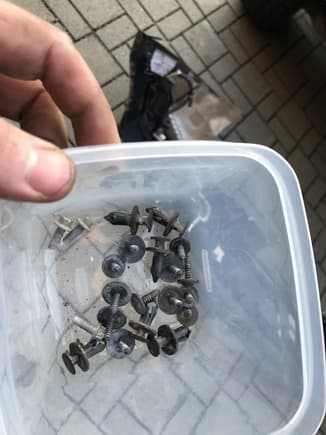 This is all the screws/bolts etc