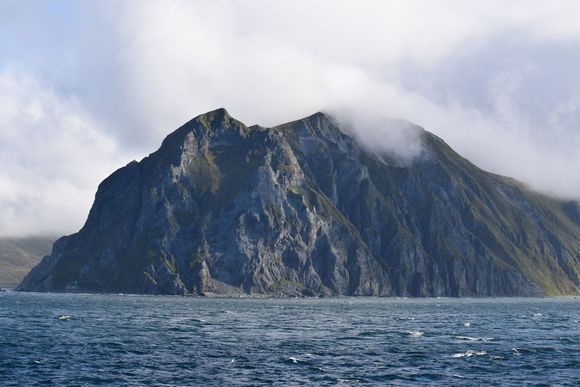 Entering the Aleutian Islands