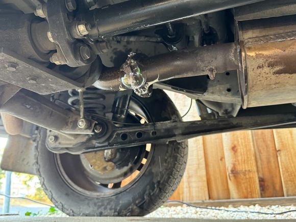 Tailpipe to midpipe