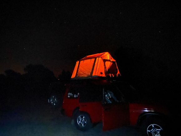 Camping at Massacre Rock State Park in Idaho on the way to Denver via Moab.