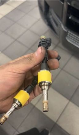 Defective fuel injectors. 