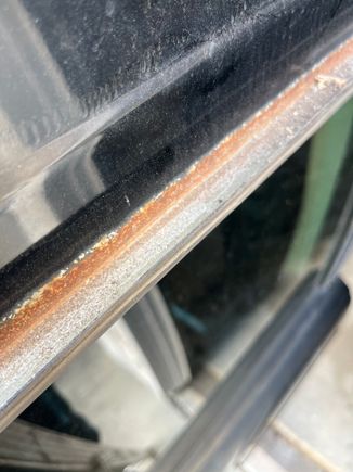 This honestly wasn’t too bad. It helped with a tool from harbor freight. It was a pack of nylon chisels that you can resharpen with a file. I got the smallest one but had to file the sides in order to fit snuggly in the gutter. Then you scrap it all out. I thought it faster than using a flathead our pick. 