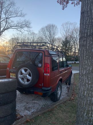 Mud Tires and Rack not included