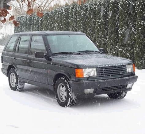 About to go run some errands, thought this was a nice picture of it in the snow.