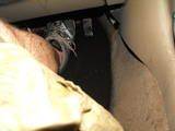 this is how deep the swamp water was INSIDE the rover. dont ask how deep is was outside...