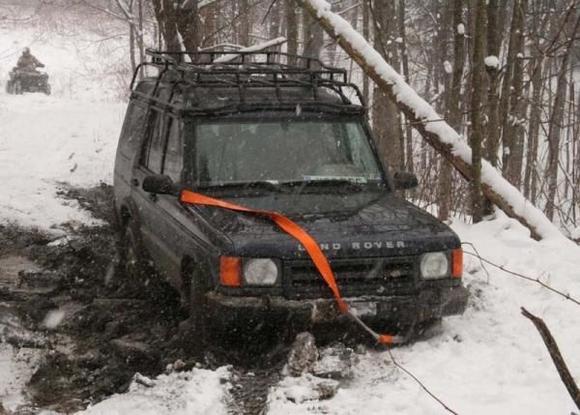 Trail didn't look bad at all until someone broke through the 4" ice...then we got to discover the mud hole...