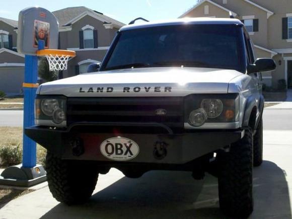 New Bottorf front bumper installed by Bryce
