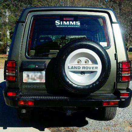 Installed the tail light guards