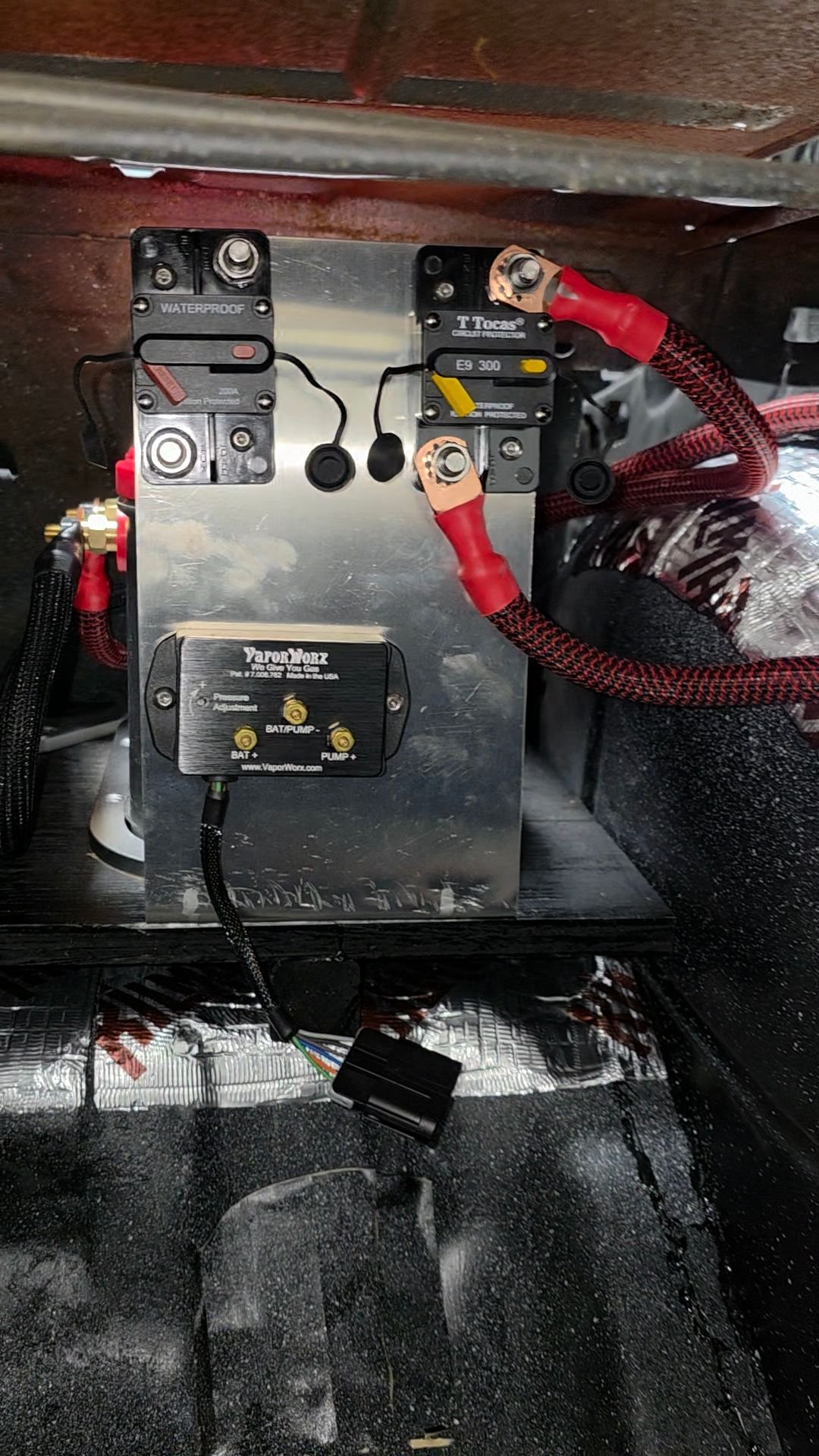 The Vaporworx PWM controller is mounted. I have to start thinking about the routing.  