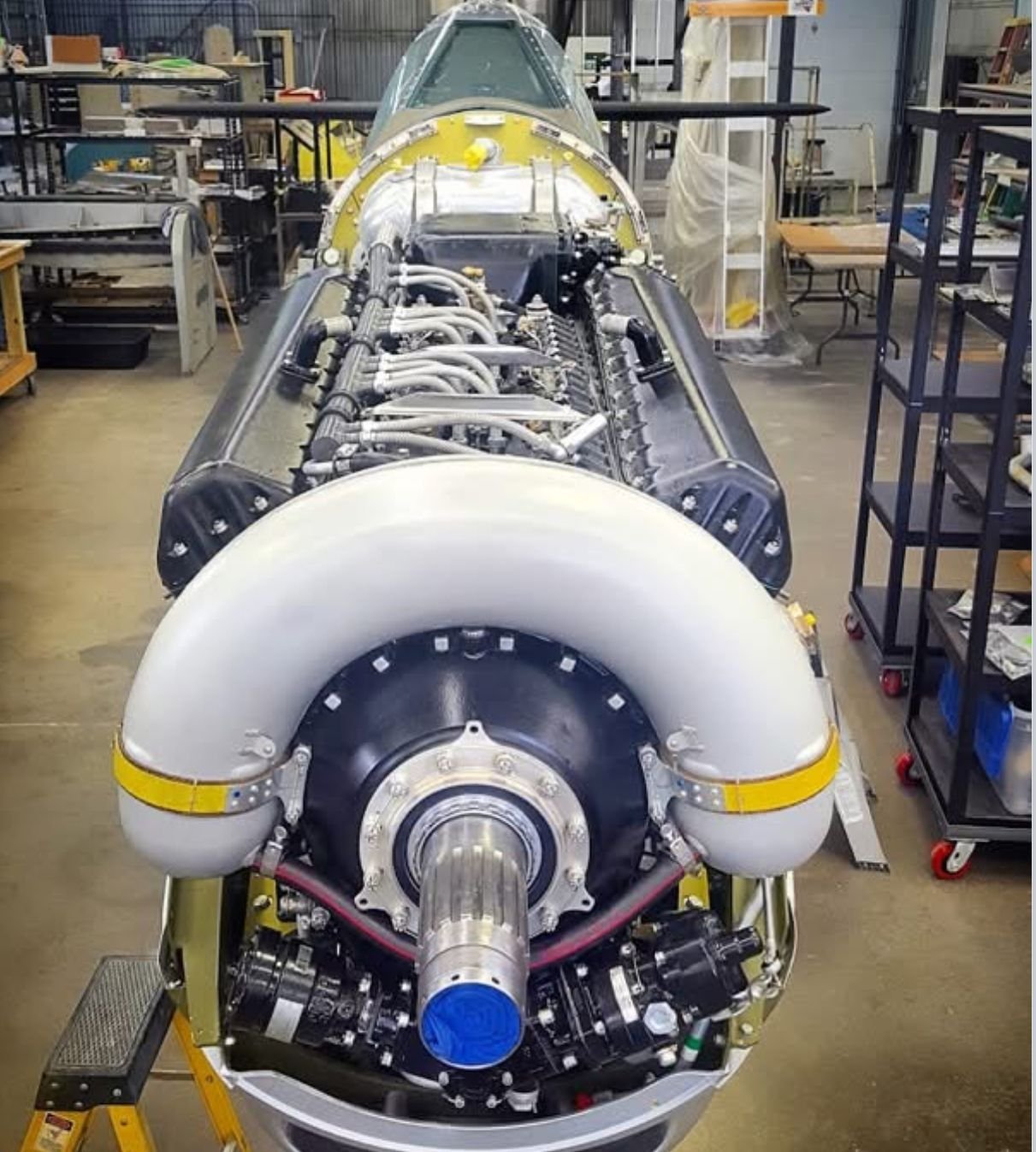Rolls Royce MERLIN V-12 piston engine