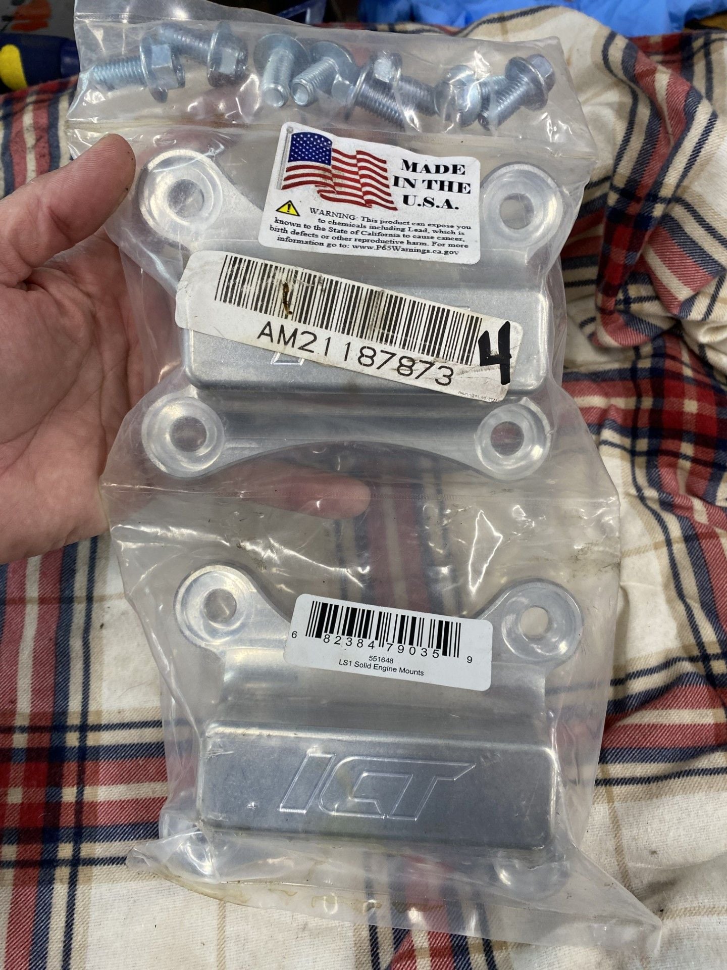Miscellaneous - 98-02 F-Body LS1 ICT Billet Motor Mounts (New) - New - -1 to 2025  All Models - Nicholasville, KY 40356, United States
