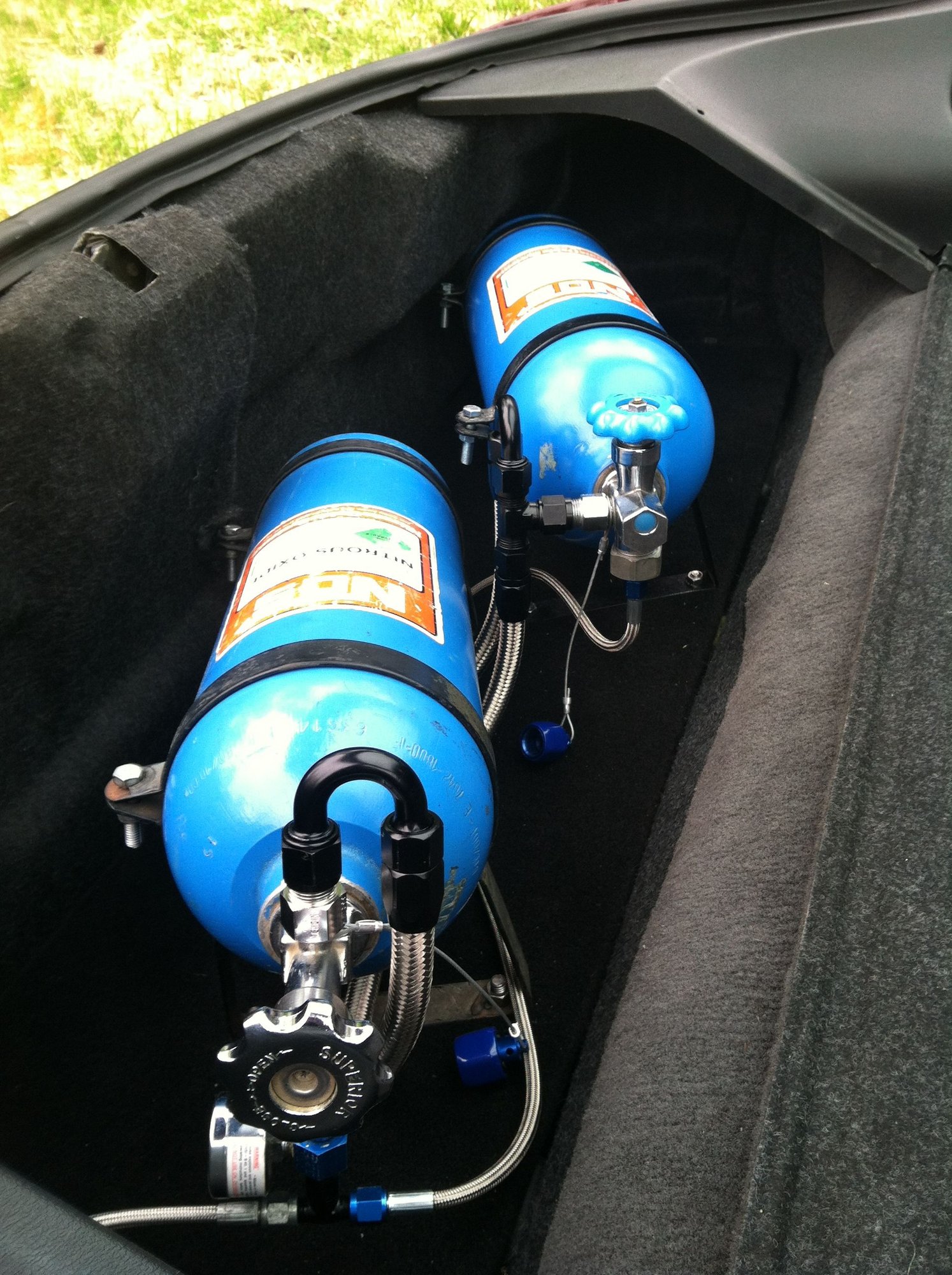 The Most Common Place to Mount Nitrous Bottle? LS1TECH Camaro and