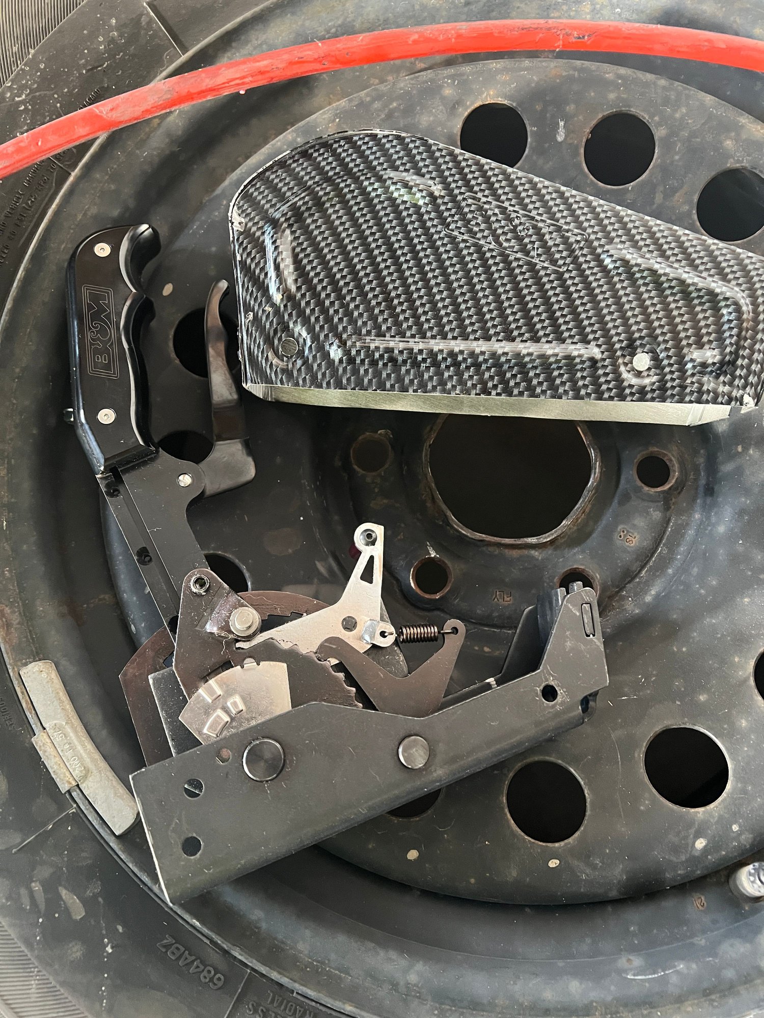 Drivetrain - B&m gated shifter with carbon cover and cable - Used - 0  All Models - Owensboro, KY 42301, United States