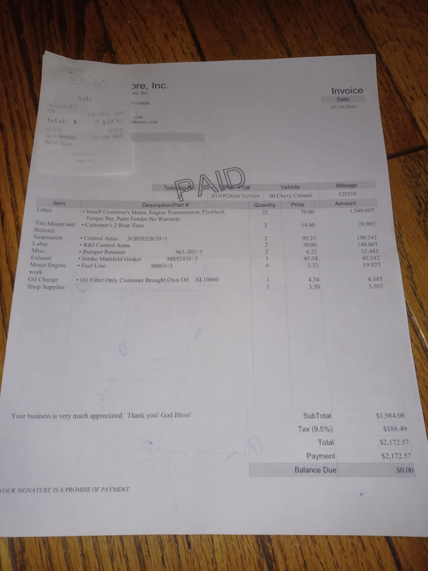 2000 Chevrolet Camaro - Built 2000 Camaro SS, 10 Second Street Car - Used - VIN 2G1FP22G4Y2127929 - 137,000 Miles - 2WD - Automatic - White - Des Plaines, IL 60018, United States