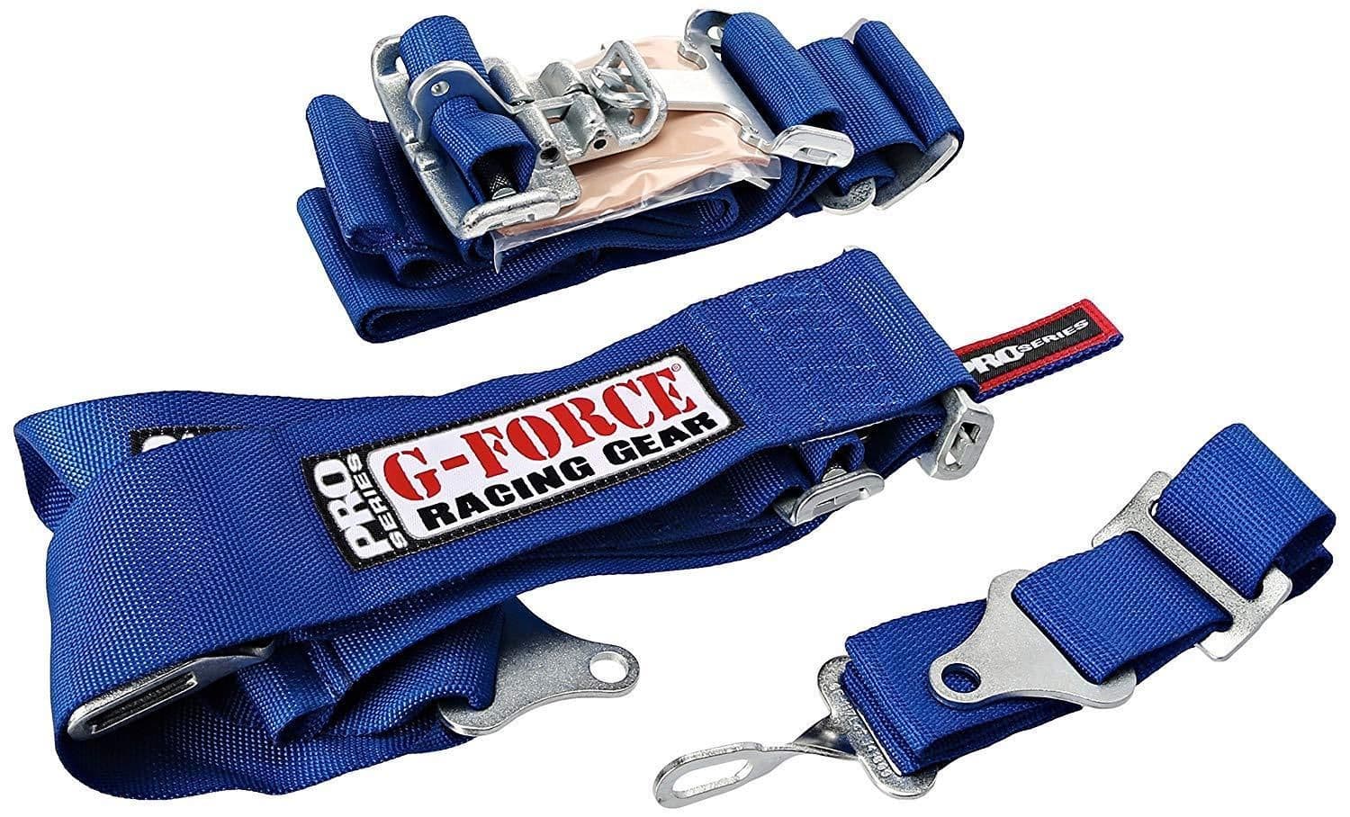  - G-Force 6020BU Blue 4-Point Pull-Down Latch and Link V-Type Harness Set - Sturgis, MI 49091, United States