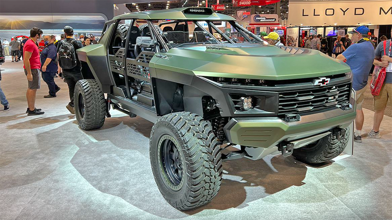 Sema show внедорожники