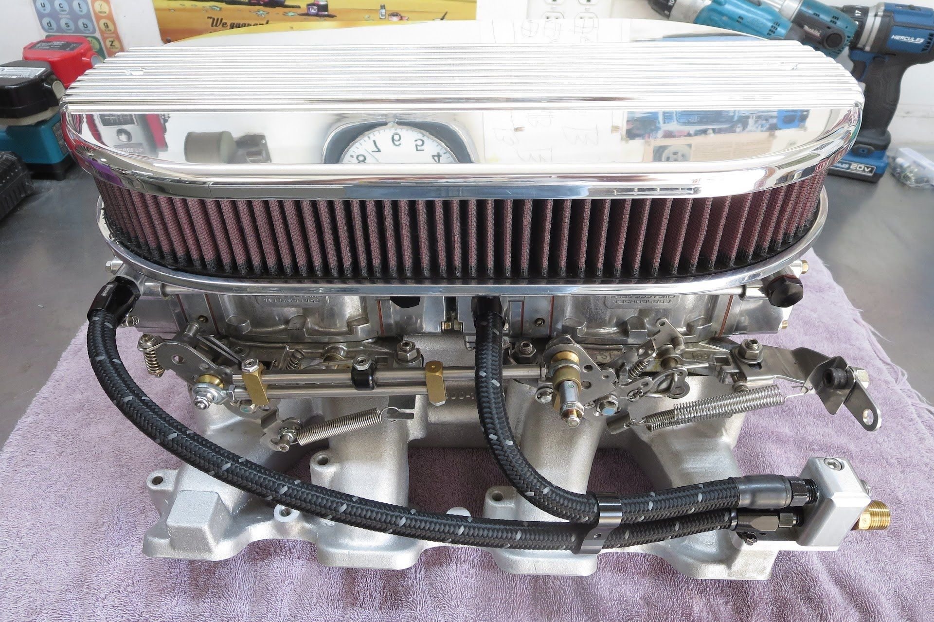 Engine - Intake/Fuel - LS3 Dual Quad intake and carbs - Used - 0  All Models - Kansas City, MO 66202, United States