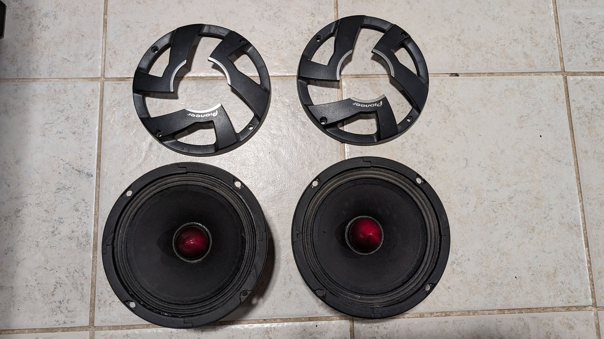 Audio Video/Electronics - 2 Lightly used 6.5" Pioneer TS-M650PRO mid-bass speakers - Used - -1 to 2025  All Models - Tempe, AZ 85288, United States
