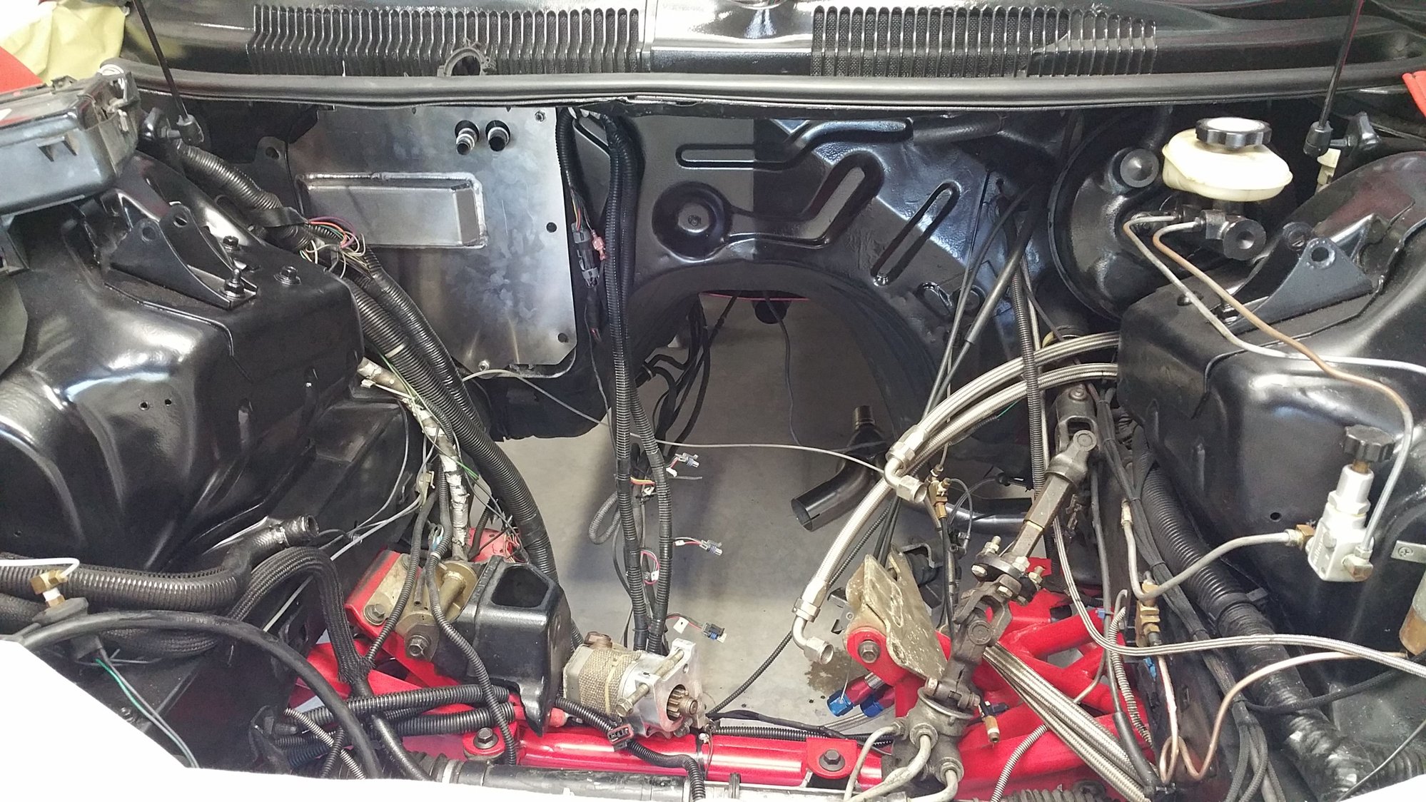 Deleting A C Box But Keeping Heat How To Ls1tech Camaro And I Did The Same Not Too Long Ago Finally As For Hvac Plate And Pulling Dash Said That Mount From Fire Wall Side