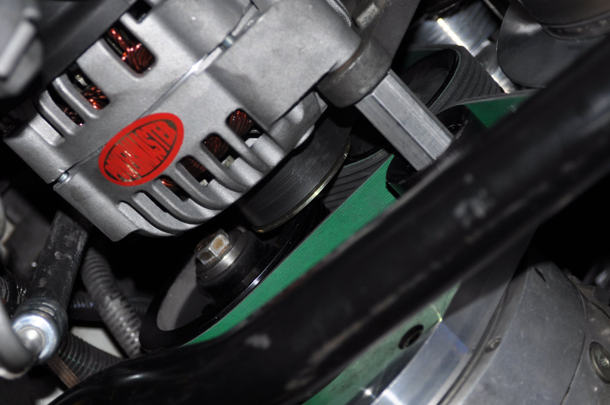 Alternator hitting procharger pulley LS1TECH Camaro and Firebird