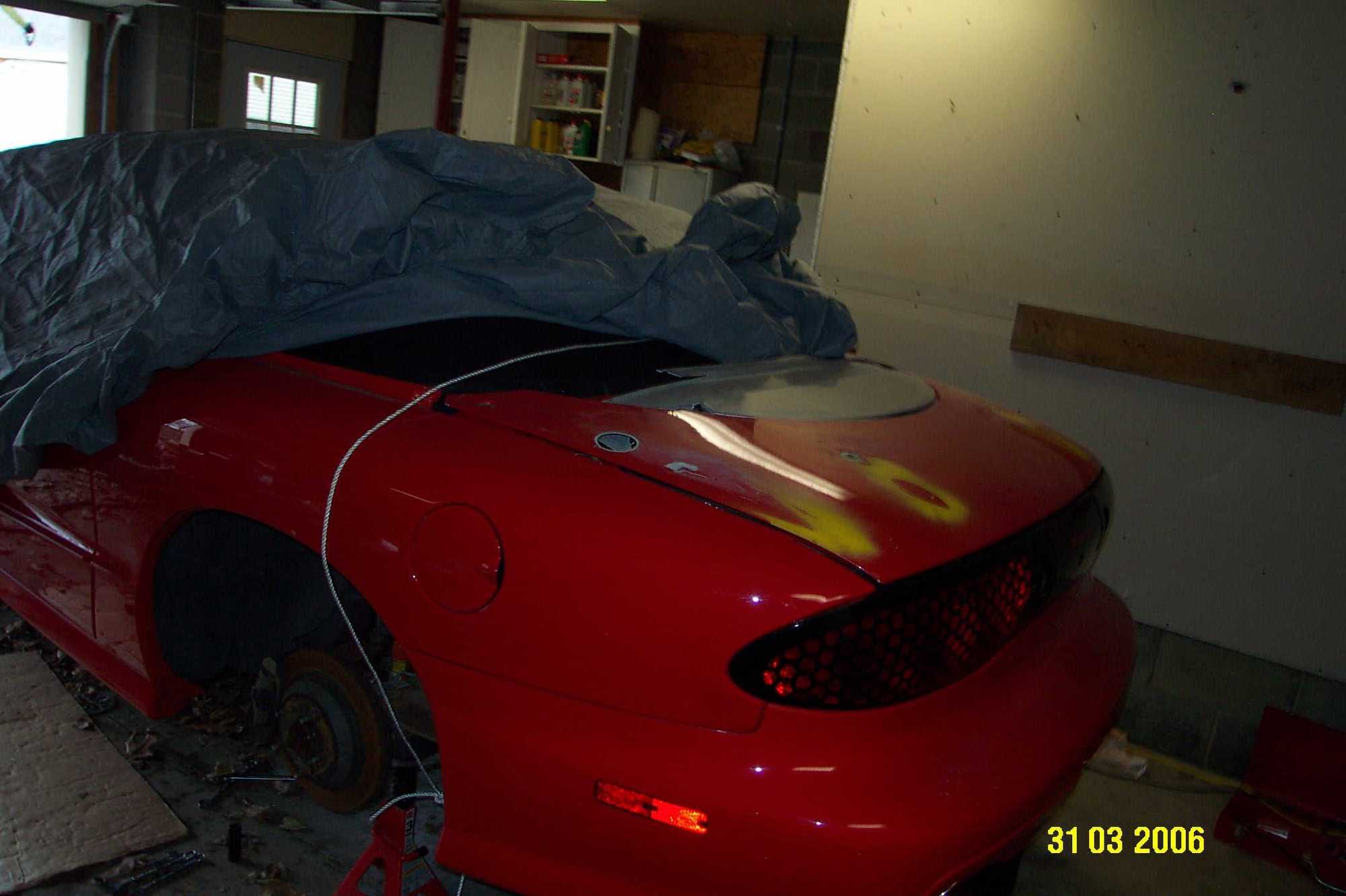 2002 Pontiac Firebird - 1st TA WS6 Convertible to have a hatchback spoiler - Used - VIN 2G2FV32G222154867 - 85,785 Miles - 8 cyl - 2WD - Manual - Convertible - Red - Salem, OH 44460, United States