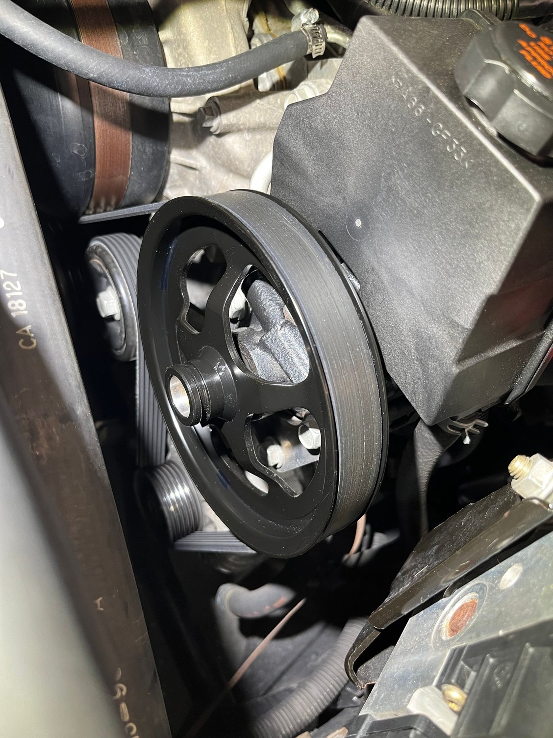 Steel power steering pump pulley option LS1TECH Camaro and Firebird Forum Discussion