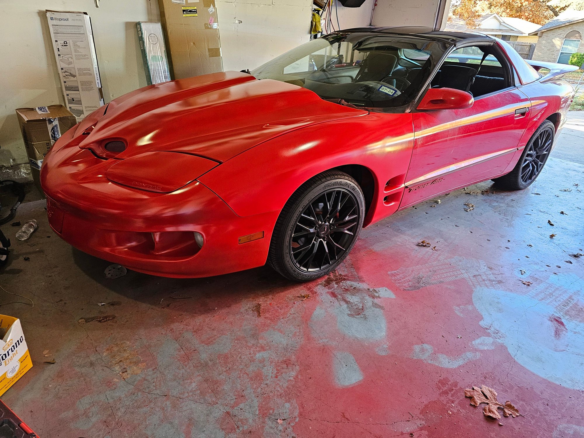 1996 Pontiac Firebird - 96 trans am - Used - VIN 2G2fv22p3t2214067 - 128,000 Miles - 8 cyl - 2WD - Manual - Red - Red Oak, TX 75154, United States