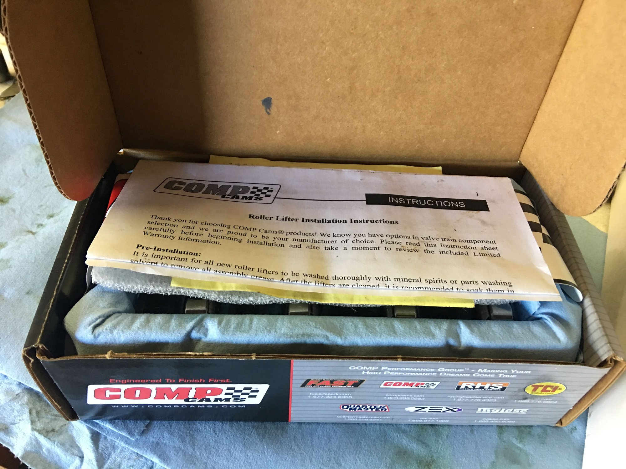 Engine - Internals - Comp Cams Endure-X solid roller lifters - Used - Port Saint Lucie, FL 34953, United States