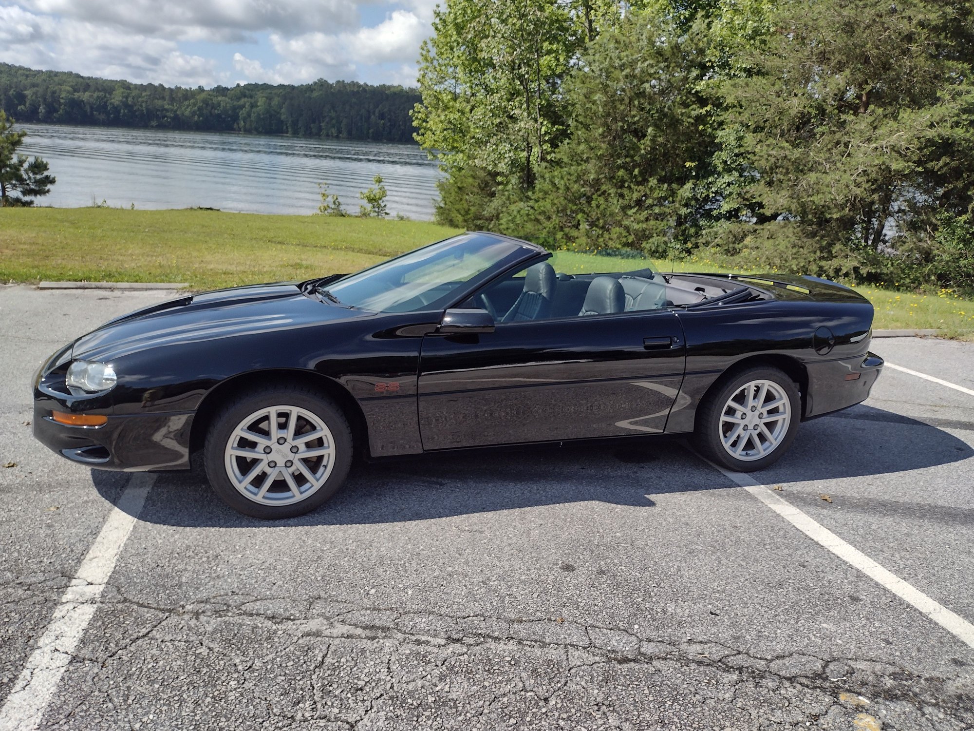 2000 Chevrolet Camaro - 2000 Camaro SS Convertible, LS1/T56, 53k miles - Used - VIN 2G1FP32G5Y2166261 - 53,200 Miles - 8 cyl - 2WD - Manual - Convertible - Black - Seneca, SC 29678, United States