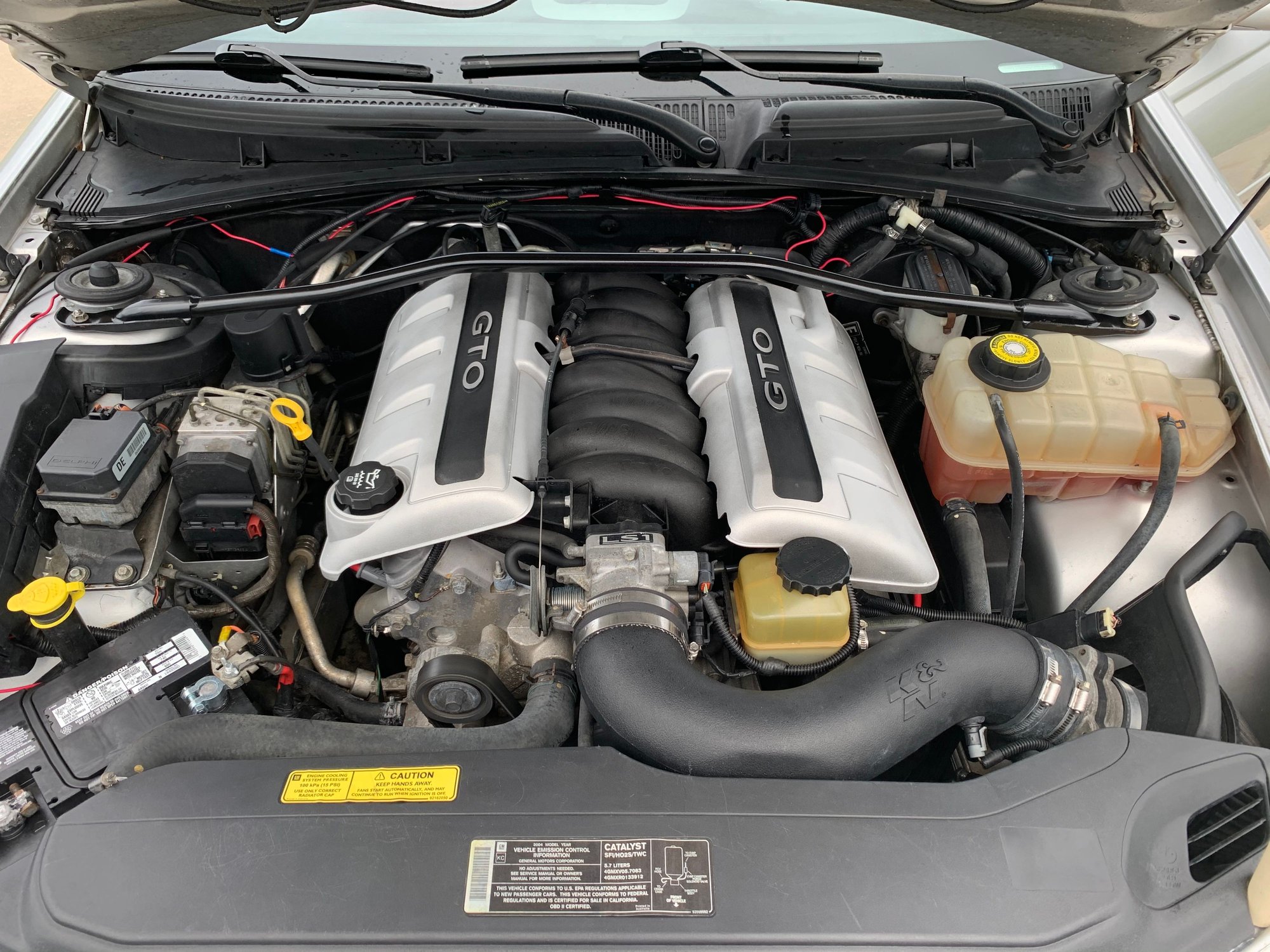 2004 Pontiac GTO - Built GTO - Used - VIN 00000000000000000 - 105 Miles - 8 cyl - 2WD - Automatic - Coupe - Silver - Ocala, FL 32610, United States