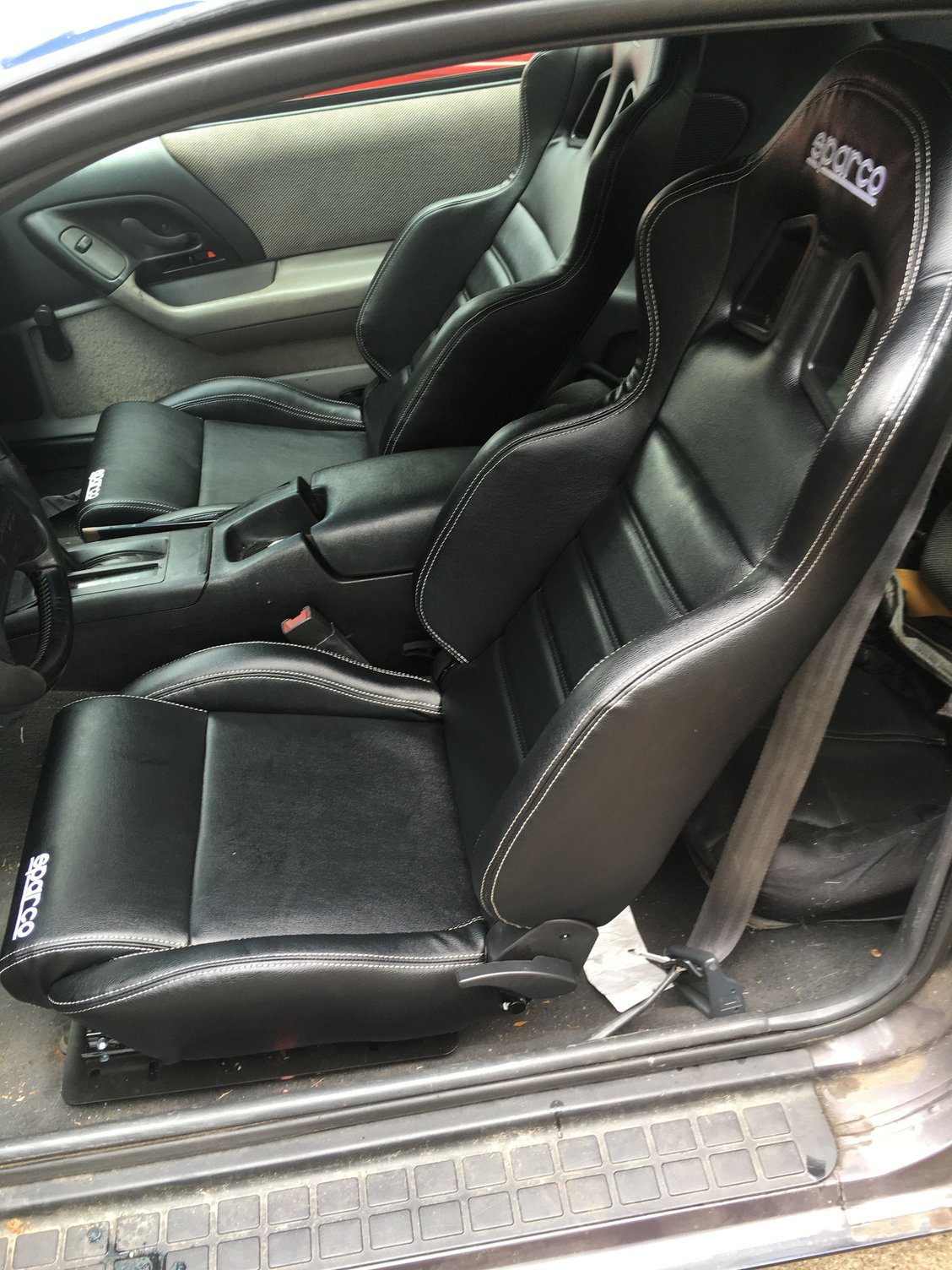 Sparco r100 seats with brackets and slider LS1TECH Camaro and