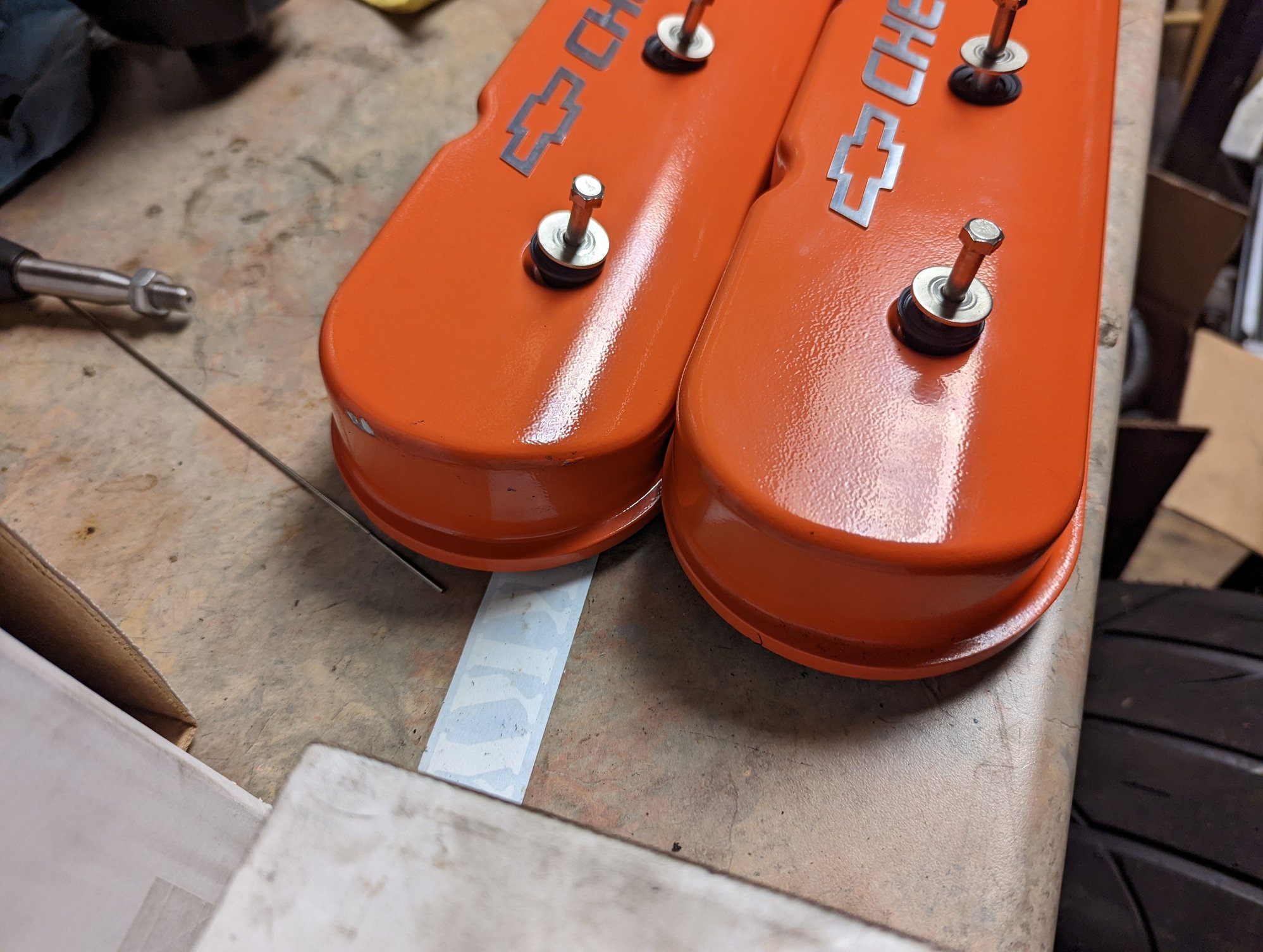 Engine - Complete - Holley valve covers - Used - 0  All Models - Macon, GA 31217, United States