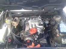 So plan is to take the old motor out and swap it with a V8