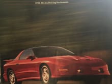 And the sales Brochure to the new Firebird.