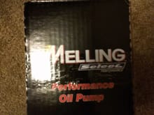 Melling High Pressure Oil Pump bought from Tick