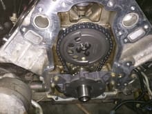 Front end done.  Melling pump, Cloyes adj. timing set, Tick SNS Stage 3 Cam