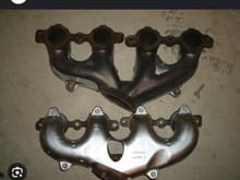 Interwebs LS3 vette manifolds. Not even sure yet what year this is from, but starting to search for viable options. 