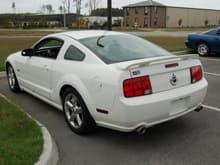 Roush supercharged 08 stang