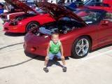 my son in front of &quot;his&quot; vroom-vroom