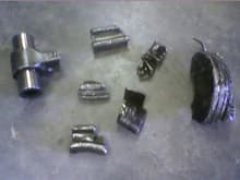 Some more pieces, half of piston, rod, etc..this is only maybe 1/4 of parts maybe 1/2