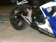 GSXR750 Pipe Front