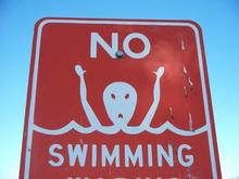 I said NO ALIENS are allowed to swim dammit!!