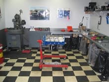 AES Racing assembly area