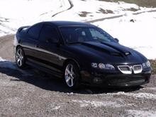 my car in snow